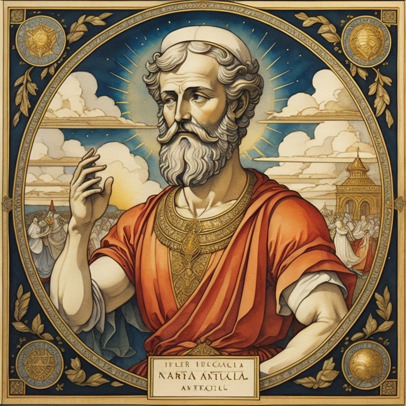 Aristoteles el filosofo Fabian Padilla Artista Visual