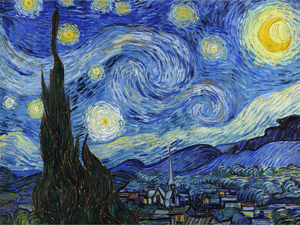 La noche estrellada de Van Gogh