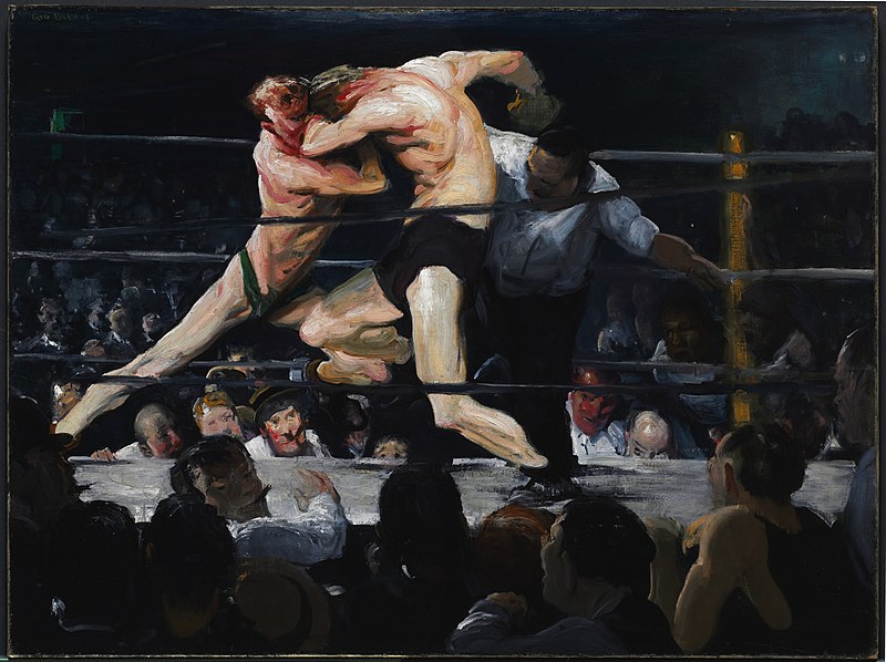 Stag at Sharkeys de George Bellows