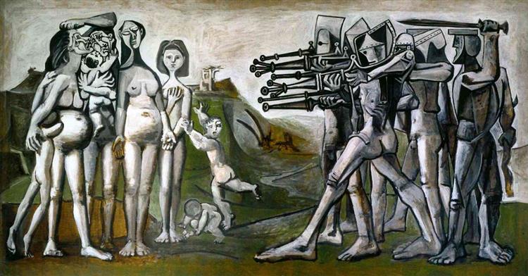 Masacre en Korea de Picasso