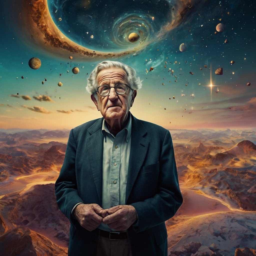 Noam Chomsky-Explorando la filosofia-Fabian Padilla-Universe